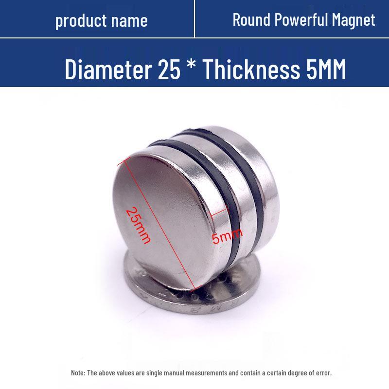 Round Neodymium Iron Boron Magnet, High Strength, Strong Magnetic Force, Small Size, China