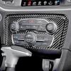 A03Z-Carbon Fiber For Dodge Charger 2015- Central Control Air A/C Switch Panel Cover Trim Interior Accessories