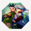 1pc Hunter x Hunter Inspired Umbrella Automatic Opening & Closing, Foldable Design, Iron Frame, Outdoor Use, Festival Gift, Suitable for Fans, Travel,