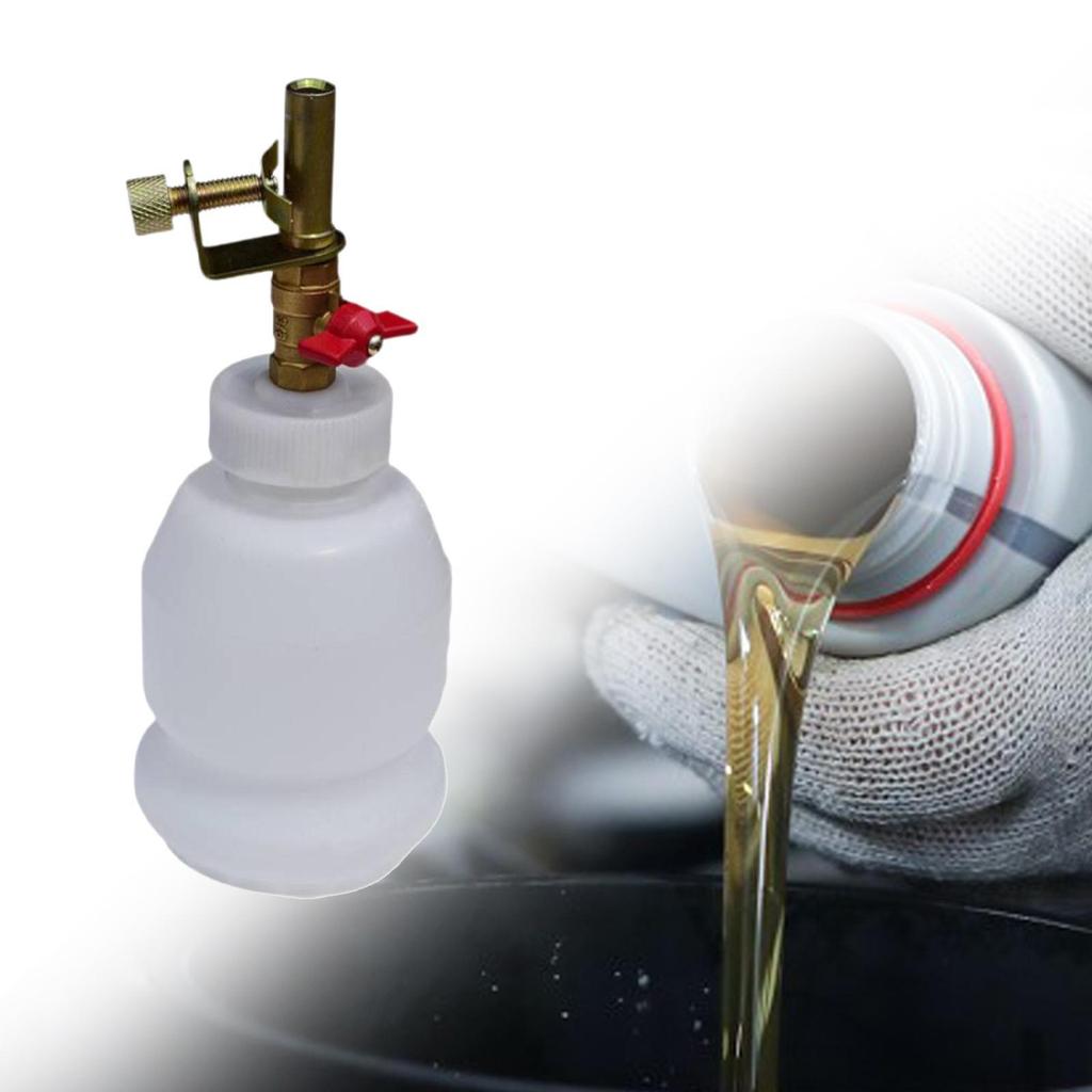 1L Brake Fluid Bottle Prevent Any Spatter Easy Carrying Brake Fluid Dispensing Bleeder Bottle for Heavy Motorcycles Auto