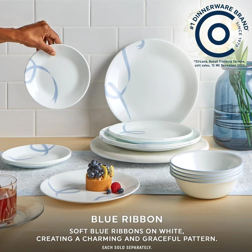 2 Pack Durable Lightweight Triple Layer Glass Soup Cereal Bowls Microwave Dishwasher Safe Eco Friendly Stackable Space Saving