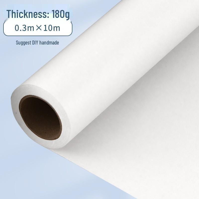Children s White Cardstock/ Kraft Paper Roll for Drawing and Doodling