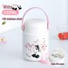 Dilabeier Panda Cherry Blossom Insulated Bottle
