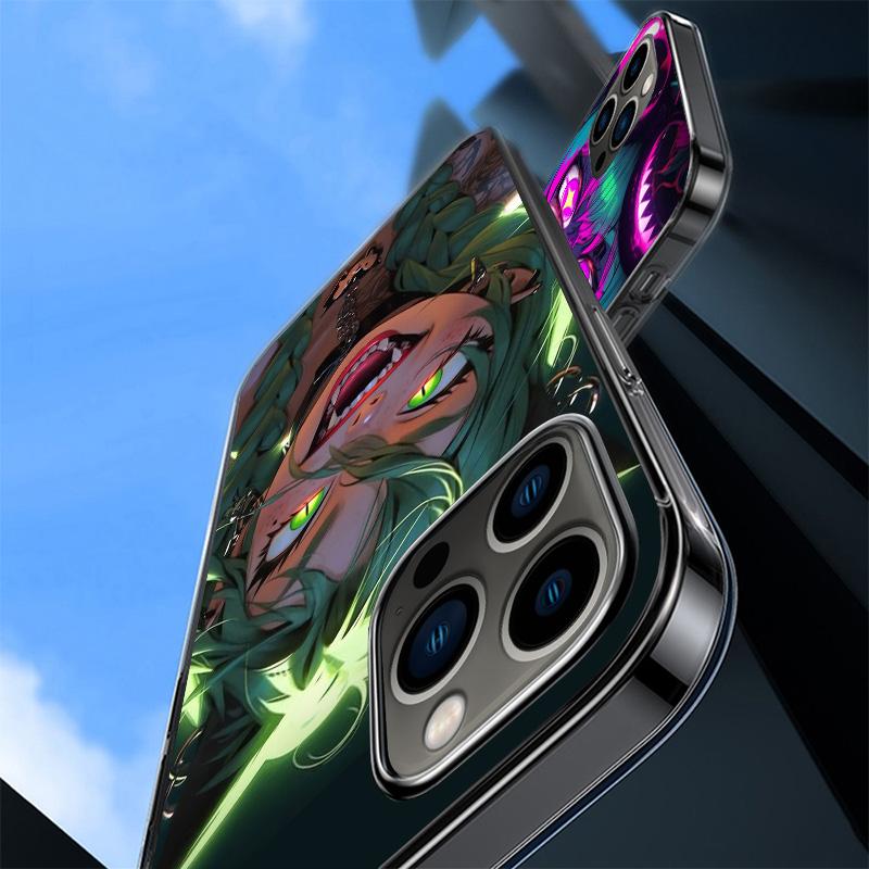 Crazy Gothic Japan Anime Girls Phone Case For Apple iPhone 17 Air 16 15 Plus 14 + 13 Mini 12 11 Pro Max 7 8 SE 16Max Soft Shell