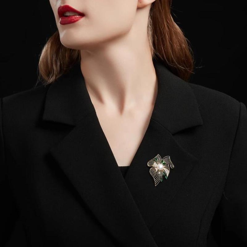 1 Stück Mode Exquisite Blume Brosche Personalisiert Elegant Anstecknadel Vintage Schmuck Zubehör Party Hochzeit Geburtstag Geschenk Souvenir