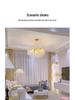 French Modern Crystal Branch Chandelier - Luxury Living Room Light
