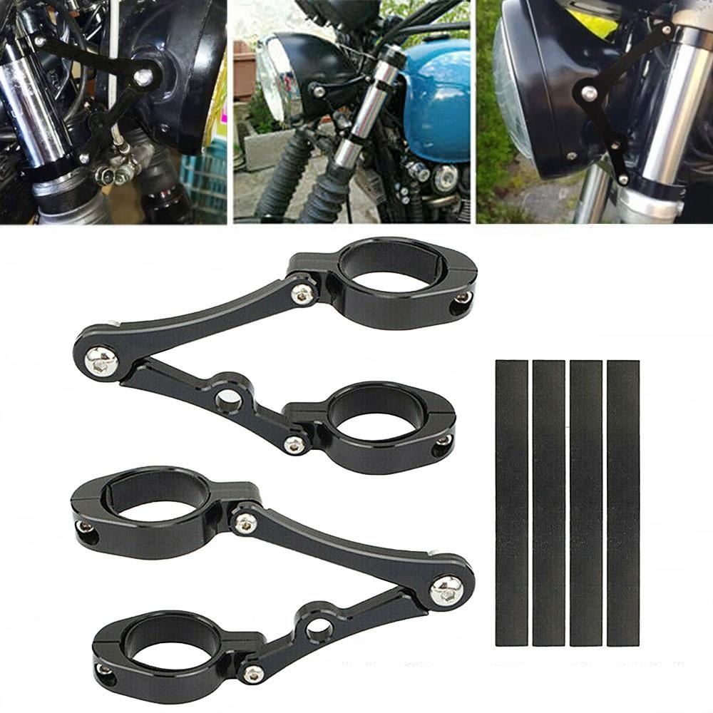 Universal 39-41mm Motorcycle Headlight Bracket Mount Clamp Fork Tube Holder New