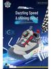Paw Patrol Girls' Luminous Flashing Light Sneakers - Colorful and Comfortable Autumn Style Sports Shoes