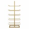Fitness Equipment Holder Organizer Rack for Foam Pad Roller Gym Mats for Home Workout Area