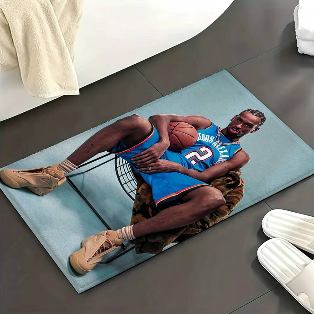S-Shai G-Gilgeous Alexander Bedroom Decor Carpet for Living Room Thick Plush Study Floor Mat Home Fluffy Soft Rug