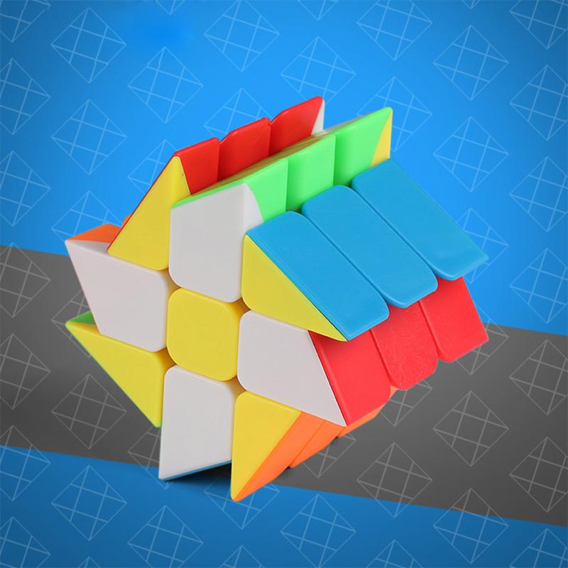 Hot! 3x3x3 Magic Cube Toy Fisher Cube Easy Turning Smooth Speed Puzzle Toy For Kids