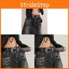 Vintage Style Womans Pu Leather Belt With Alloy Pin Buckle For Jeans And Dresses