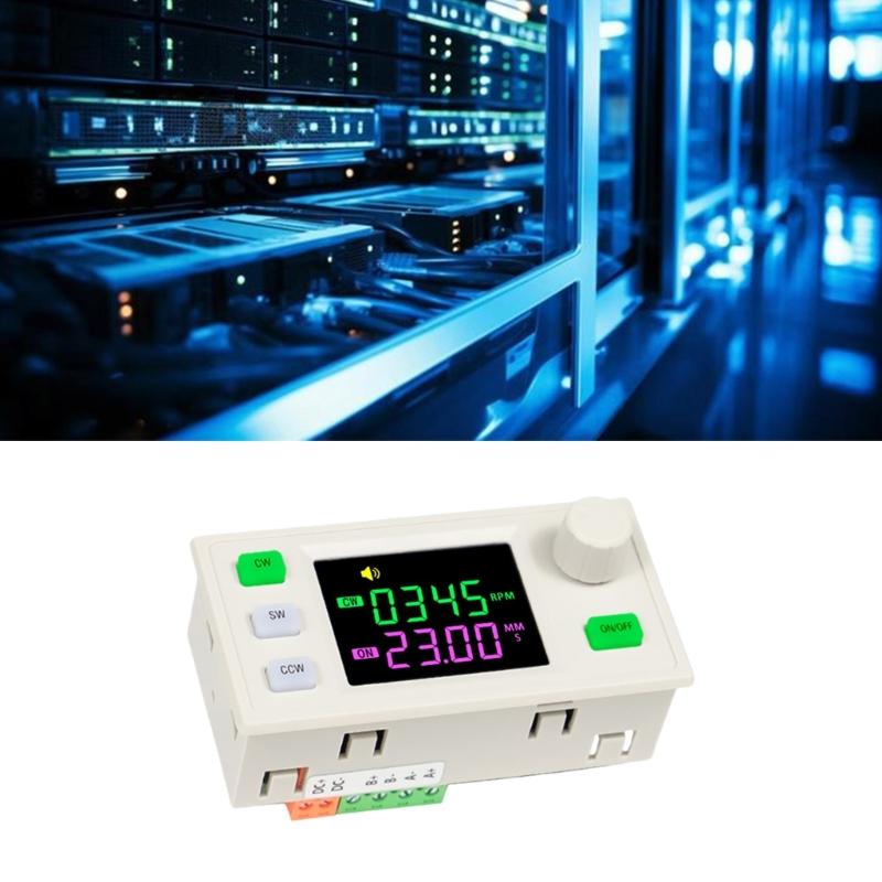 Industrial Stepper Motor Controller 42 57 Motors 2 Phase 4 Wire Operation Preset Mode Power Loss Memory Large Screen