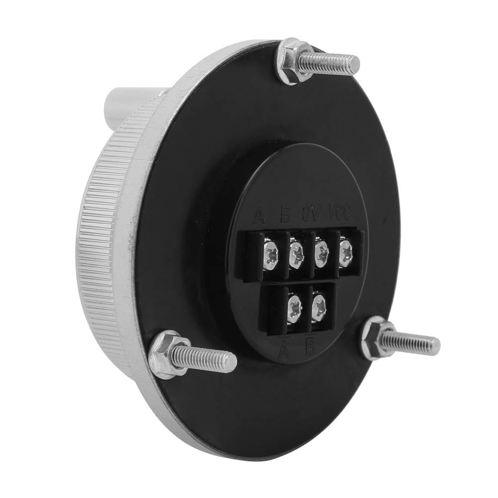 Garosa 6 Terminal Manual Pulse Encoder 100PPR 5V Electronic Hand Wheel Manual Pulse Encoder Rotary Knob Encoder for CNC Mill Router Control System