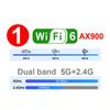 Bluetooth 5.4 + WiFi6 Wireless Adapter Wlan Receiver Dual Band 2.4G + 5G Network Card For PC Windows 7 10 11