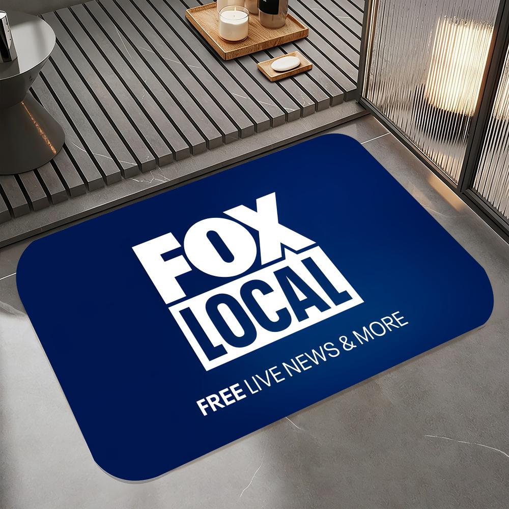 

Fashion F-Fox news Floor Mat Diatomite Bath Mat, Quick Dry Absorbent Non-Slip Door Mat 50cm x 80cm