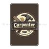 I Turn Wood Into Things Carpenter Hourly Rate For Woodworker Metal Plaque Club Wall Decor Designing Tin Sign Poster