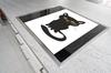 GLAS-SCHNEIDEBRETT 45x52 KATZE