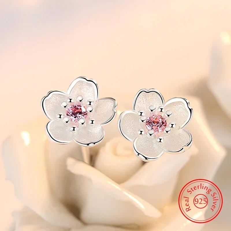 Beliebt   Kupfer Kristall Schmuck hübsch Blume Steckerohrringe Für Frauen Hochzeit Verlobung Paar Geschenk