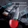 120W 3-in-1 Super Flash Charging Cable for Apple, Huawei, Type-C & Android Devices