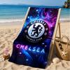 Football Club Emblem lion Beach Towel, Microfiber Beach Towel, Perfect For Pool, Beach, Travel, Home Decor Beach Party Fan gifts