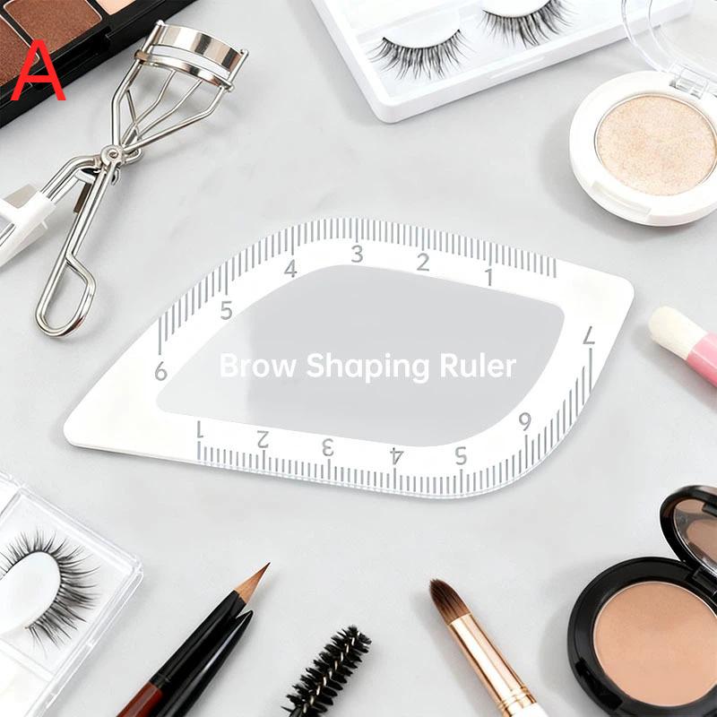 Brow Mapping Ruler Eyebrow Shaping Ruler 1 Minute Fast Drawing Design Brow Easy Tool Microblading Permanent Makeup Stencils A
