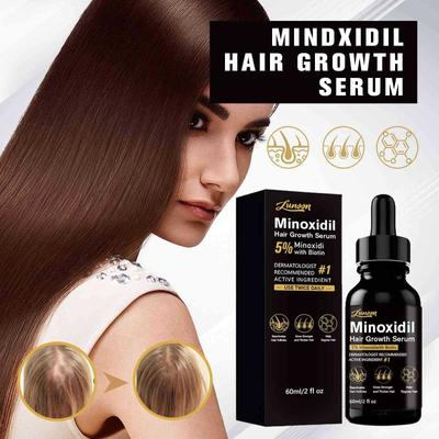Hair Thickening Essence Promotes Hair Strength For Men And Women, Anti-hair Loss And Hair Growth Nourishment Liquid 60ml