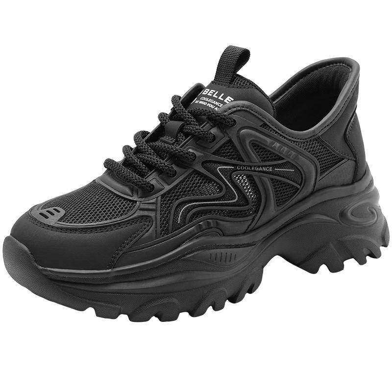 Belle Women s Breathable Platform Casual Dad Shoes 37