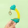 Retractable Dinosaur Retractable Neck Dinosaur Keychain  Schoolbag Pendant