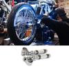 Stylish Highway Foot Pegs Metal & Plastic Footrest Mount Durable for Motorcycles  Improve Comfort & Style on Your Bike