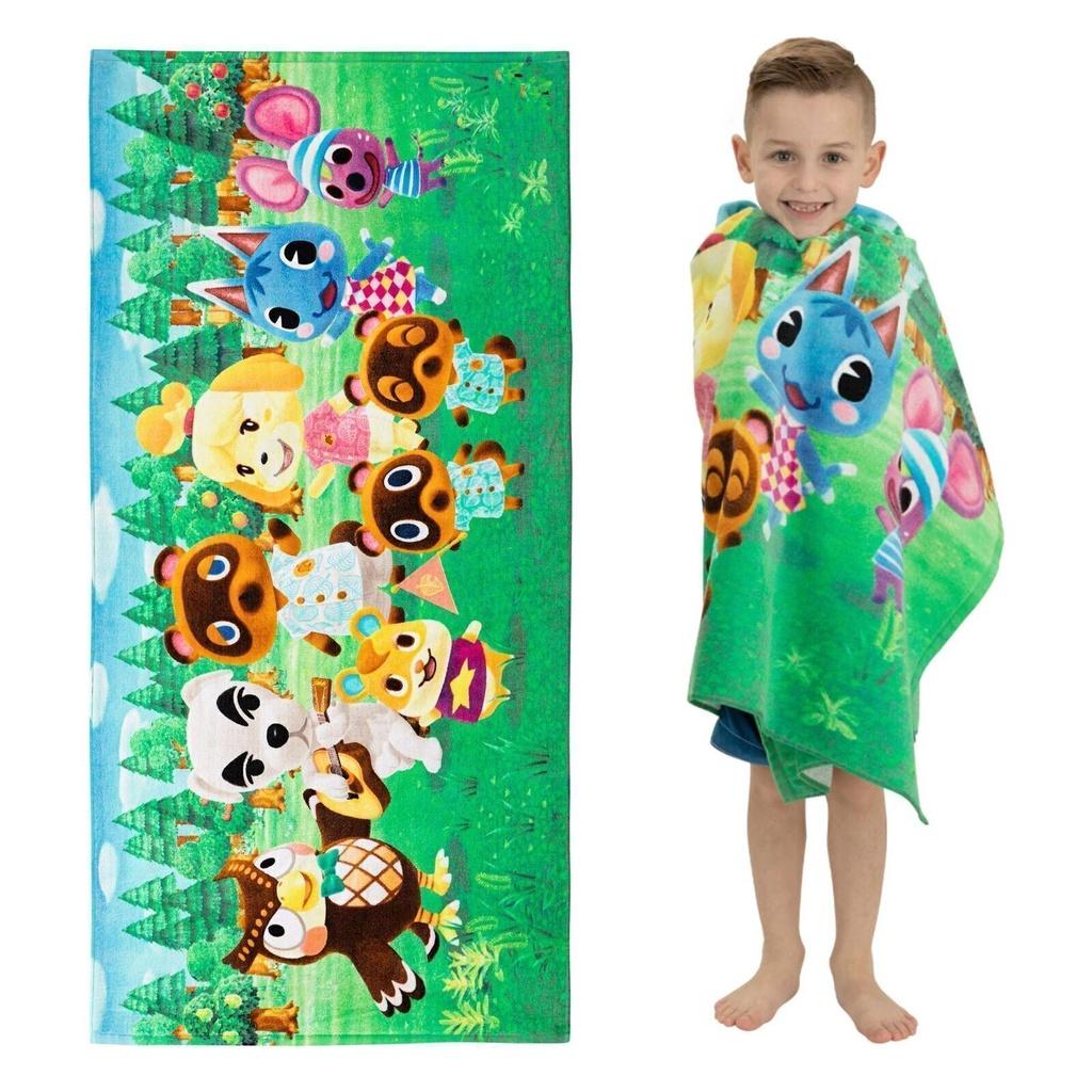 Boys Girls Pokemon Bath Towels Microfiber Beach Pool Swim Towel