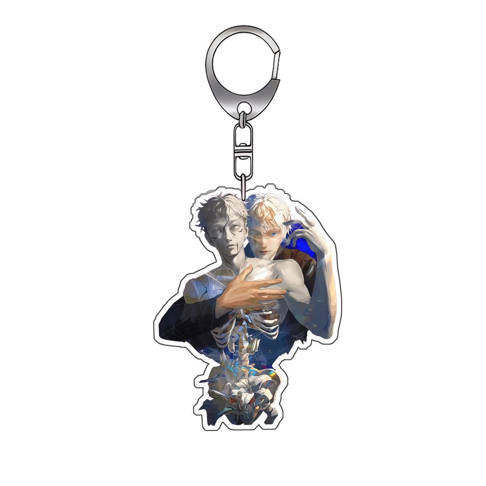 Acrylic Keychain for Jjk Satoru Gojo Ryomen Sukuna Amane Backpack Pendant Anime Decoration Collection Exquisite Gift Toy