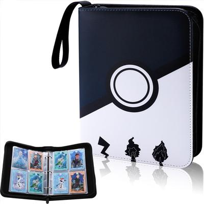 Sammelkartenalbum mit 400 Taschen, Seiten, Kartenbuch-Aufbewahrung, tragbares Organizer-Etui für Pokemon-Spielkarten