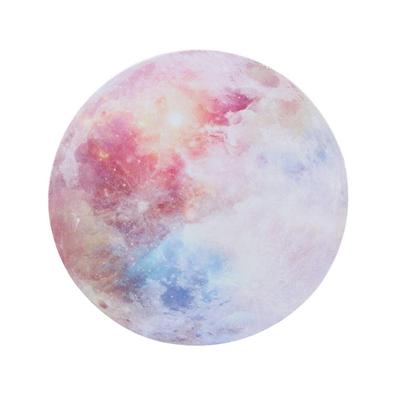 Elec Kingdom Mouse Pad Planet Space Planet Round Flexible Stylish Cute Gaming Mouse Pad for PC Laptop Office Round Desk Rubber Mat Durable Anti-Slip