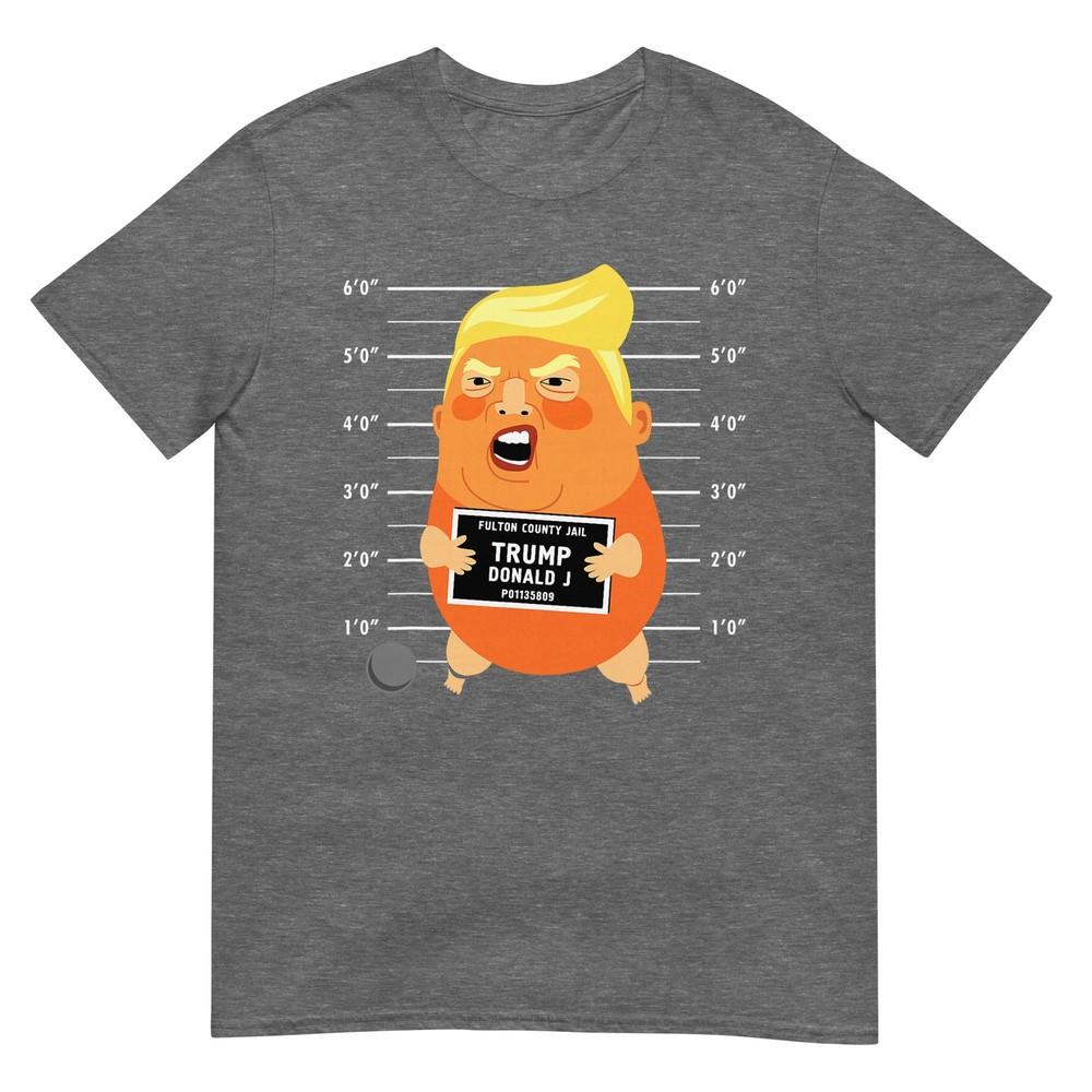 Trump Balloon Mugshot Fulton County Jail Funny AntiTrump TShirt