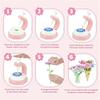 M-Modern-Flower Making Kits For Kids, DIY Fabric Flower Bouquets Kit, Birthday Christmas Gifts For Girls Boys Teens