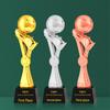 Custom Crystal Football Trophy - 2025 Golden Boot Top Scorer Award (Extra Large)