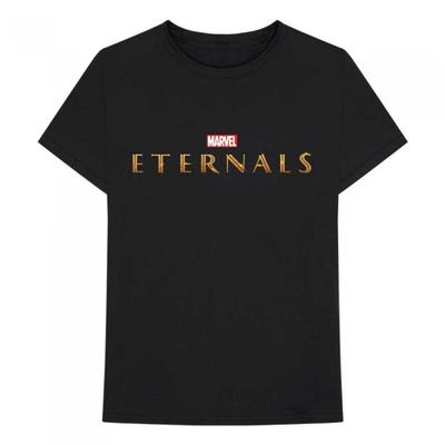 Camiseta de algodão unissex com logotipo adulto The Eternals