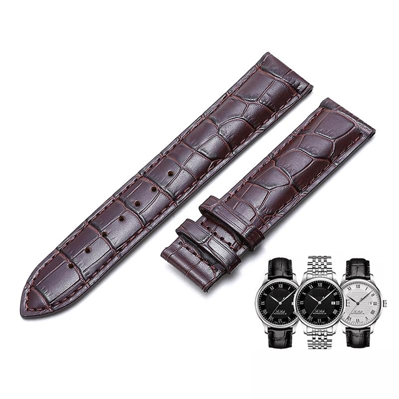 Оригинальный кожаный ремешок для часов Tissot Le Locle T41 T006 PRC200 Ремешок для часов 18 19 20 22 мм Браслет на запястье 1853 Ремешок Бесплатная доставка 18mm