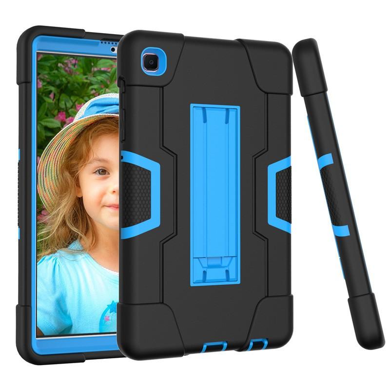 Shockproof Silicone PC Back Cover With Kickstand Galaxy Tab A8 10.5 X205 X200 Multi-Color Options