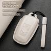Leather Car Key Cover Case Protection Shell Keychain For Bmw F20 F30 F31 F21 F11 X3 F25 X4 I3 M3 M4 1 3 4 5 Series 320i 530i 550