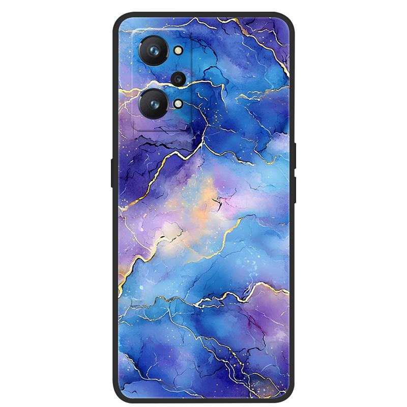 Voor Realme GT Neo 2 Hoesje Marmer Zacht Mat Siliconen Achterkant Cover Voor Realme GT Neo2 RealmeGT2 Neo2 3T Q5 Pro Volledige Telefoon Shell Capa