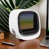 Personal Quiet Table Fan 3 Speeds Adjustable Circulation Wind Air Cooler with Night Ligh Desktop Fan for Home Office Desktop