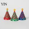 Christmas Stocking Stuffers 3D Printed Spiral Tree, Golden Star Topper Tree Fidget Shape Toys Toy, Cone Desk Decor for Anxiety Stress Relief Portable