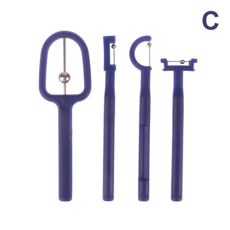 3/4Pcs Children Mouth Tougue Tip Exerciser Trainer Oral Care Muscle Strenght Touge Training Tool Flexibility Stability