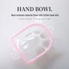 Double-Layer Insulated Hand Soak Bowl for Nail Care & Cuticle Softening