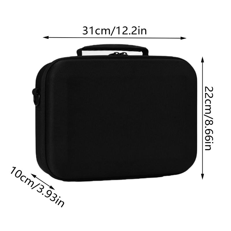 Portable Travel Case for 4 Body Remote Controller Storage Bag With Shoulder Straps