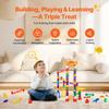 Marble Run Set 153 PCS with Motorized Elevator Educational Gift for Kids
