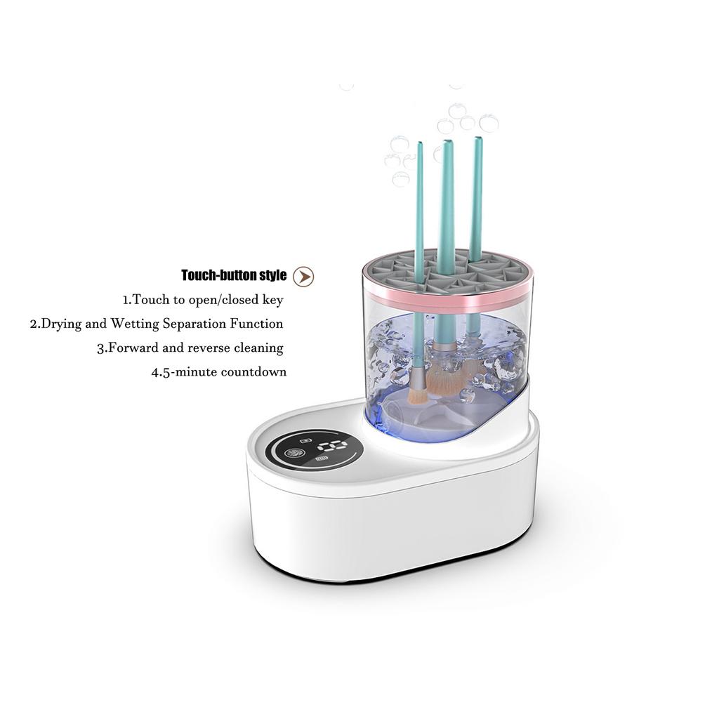 Makeup Brush Cleaner - Lazyman's Household Electric Cleaning Quick-dry Brush Charging Automatic Cleaning Device Tool