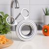Stainless Steel Egg Cutter Opener Easy Egg Shell Remover Essential Kitchen Gadget for Cutting Eggshells Separating